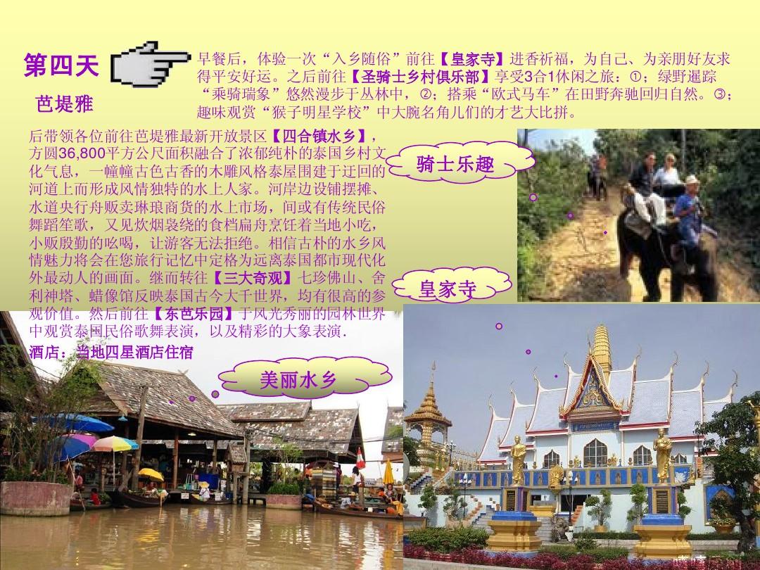 清迈旅游攻略PPT详解，清迈旅游攻略详解PPT分享