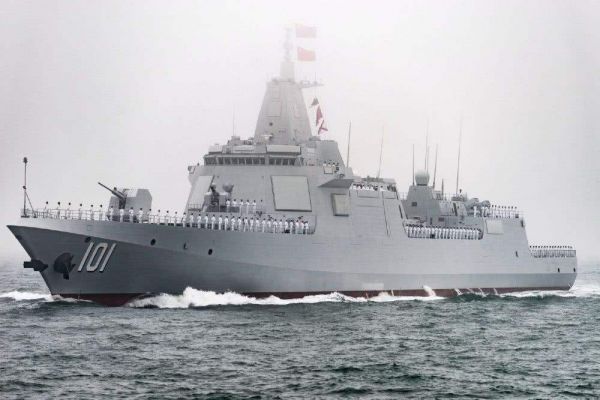 揭秘中国海军新力量，055型驱逐舰103号，揭秘中国海军新力量，055型驱逐舰重磅亮相，一探究竟！