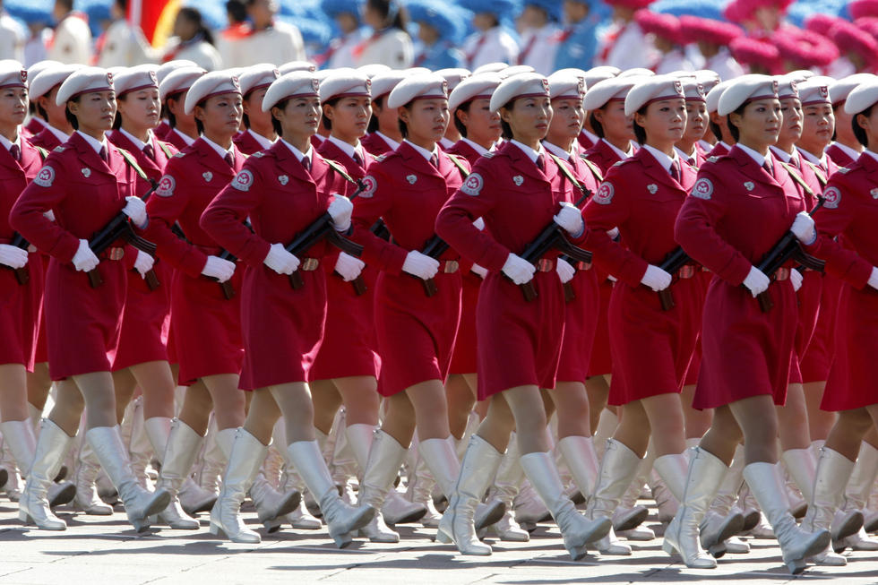 阅兵女兵颜值，当代女性的风采展现，阅兵女兵颜值，当代女性风采的璀璨展现