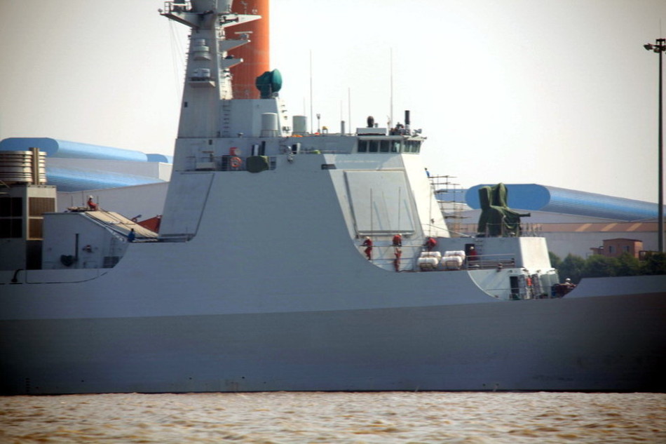 揭秘中国海军新型战舰，052D舰号，揭秘中国海军新型战舰，052D舰号亮相