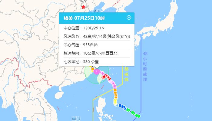 台风最新消息