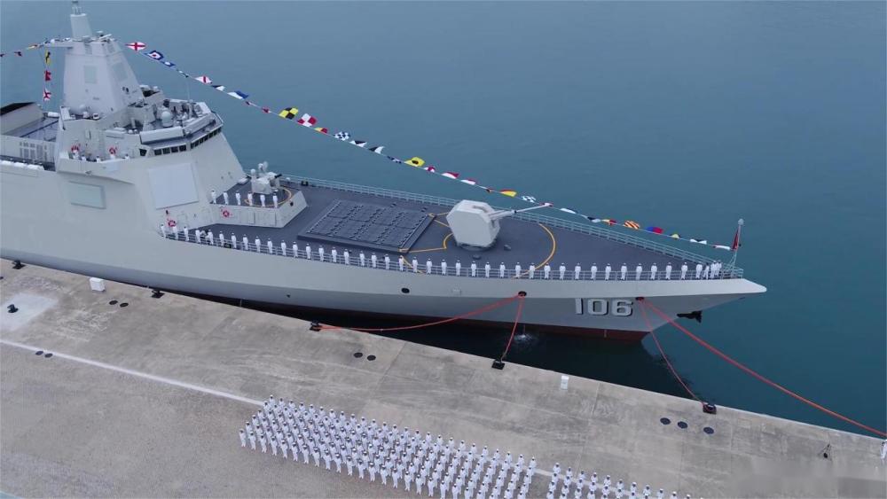 揭秘中国海军新利器，055型驱逐舰10号舰的海试之旅，中国海军新利器揭秘，055型驱逐舰海试之旅开启