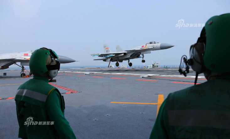 歼-15训练视频，揭示中国海军航空兵力量的卓越训练体系，歼-15训练视频展现中国海军航空兵卓越训练体系实力