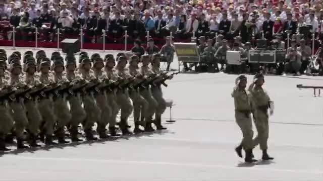 中国在外国阅兵视频，展现大国风采与军事实力，中国外国阅兵视频展现大国风采与军事实力展示