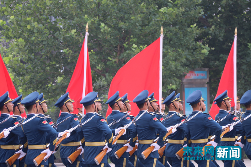 三军仪仗队图片素描——荣耀与力量的象征，三军仪仗队素描图片，荣耀与力量的永恒象征