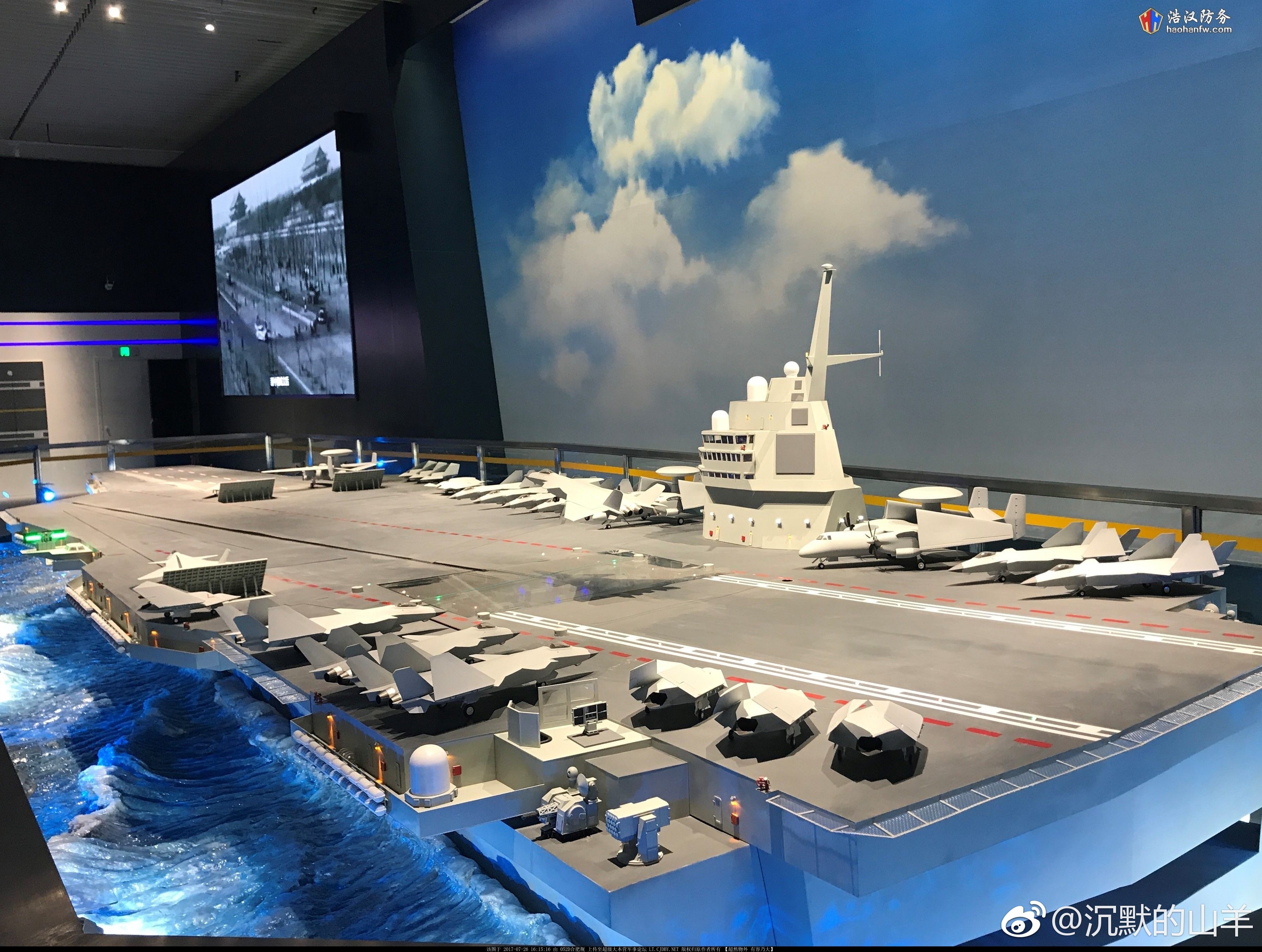 军事博物馆航母模型展示区介绍，军事博物馆航母模型展示区探秘