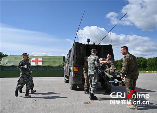 中德联合救援卫勤实兵演习，深化合作，共筑救援之桥，中德联合救援卫勤实兵演习，深化合作共筑救援桥梁