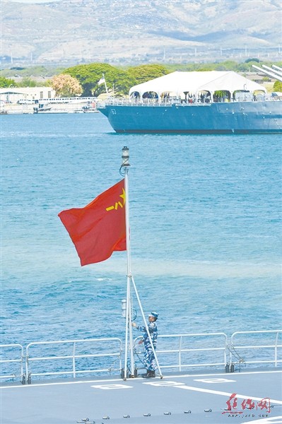 千岛湖舰赴美国夏威夷访问，跨越海洋的友好使者之旅，千岛湖舰赴夏威夷友好访问，跨越海洋的友谊使者之旅