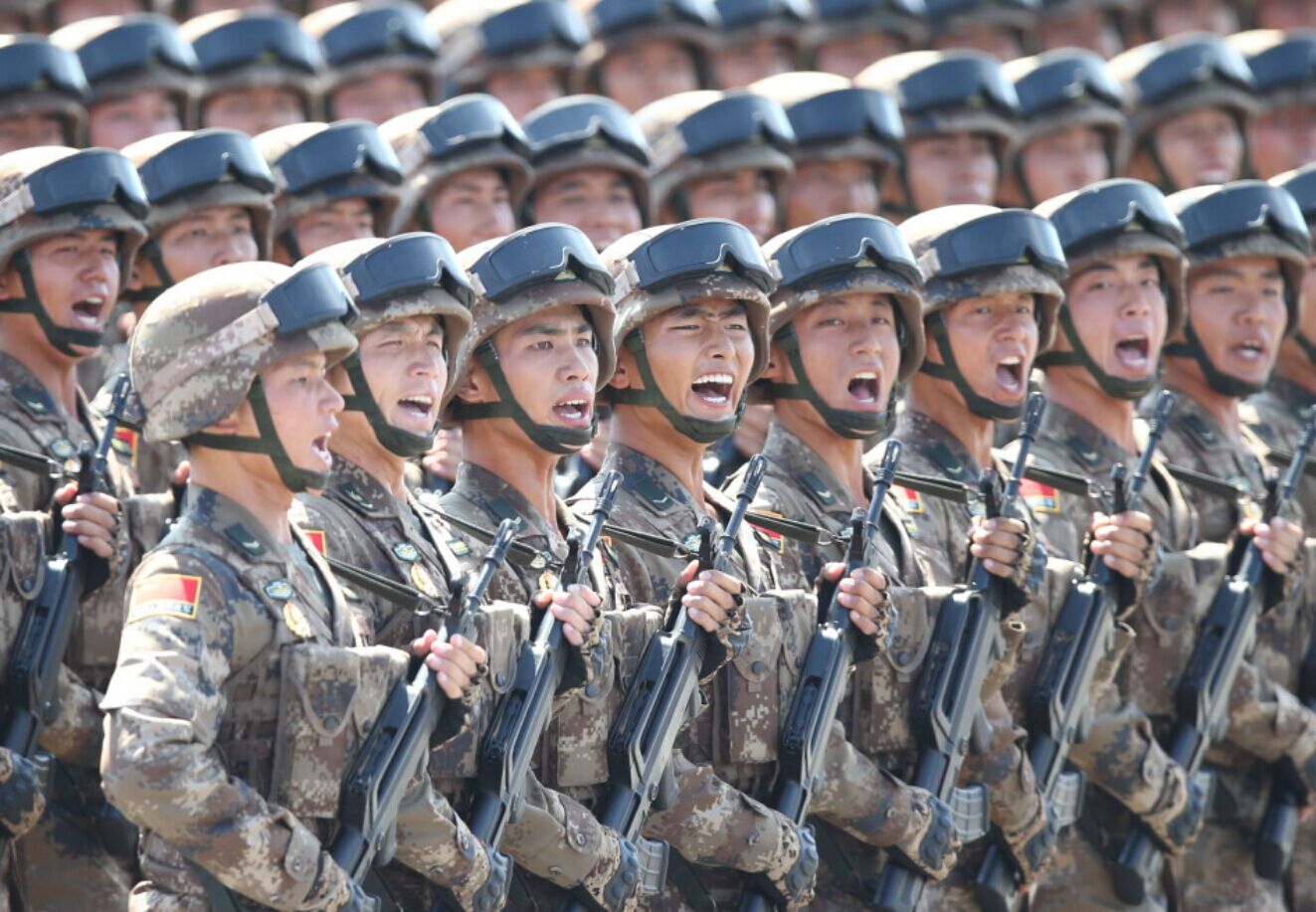 胜利日大阅兵合唱