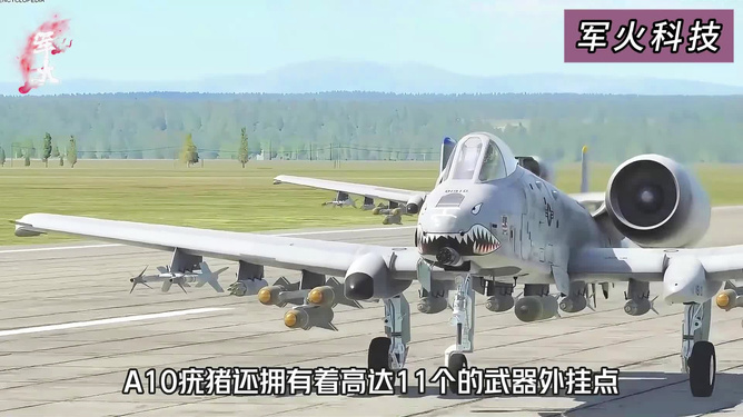 A-10疣猪攻击机的机炮系统，威力与效率的完美结合，A-10疣猪攻击机机炮系统，威力与效率的巅峰之作