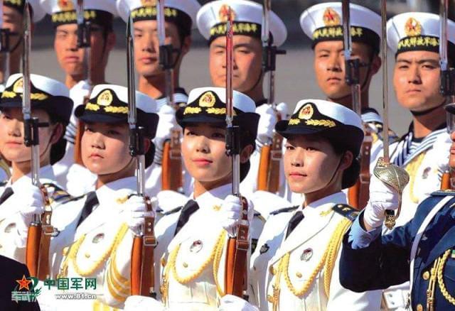 三军仪仗队最新图片，展现荣耀与力量，三军仪仗队风采展示，荣耀与力量的瞬间图片纪实