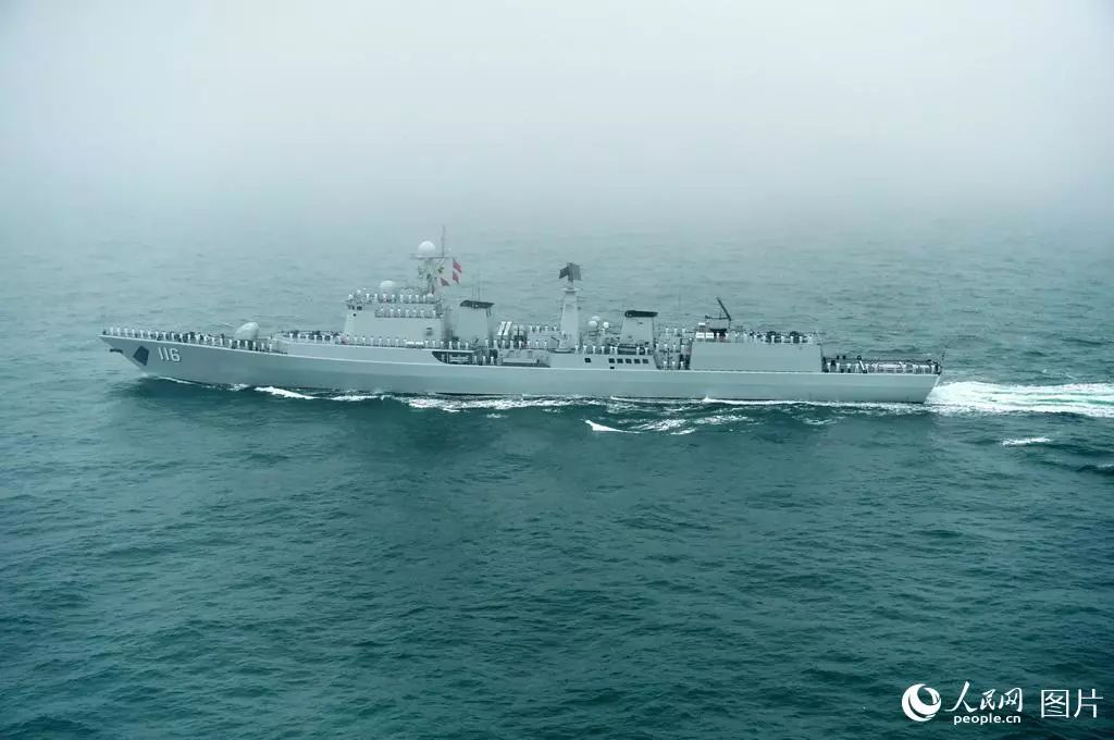 驱逐舰石家庄，现代海军力量的杰出代表，现代海军力量典范，驱逐舰石家庄